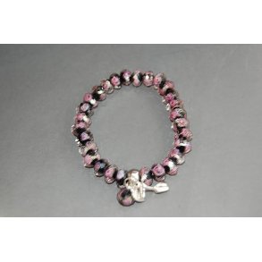 BLOMSTER ARMBÅND I GLAS