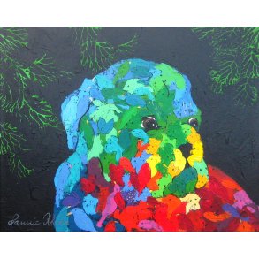 Her vogter jeg 40x50