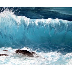 New Waves  - 80x100 cm
