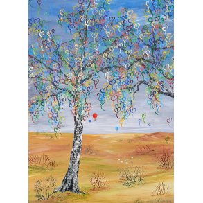 Never Give Up 70x50 cm