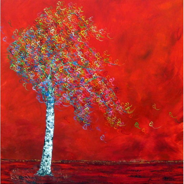 Dreams Come Trou 100x100 cm