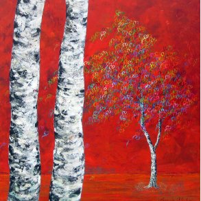 Hvor der er vilje er der vej 100x100 cm 