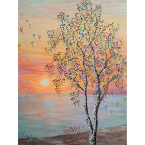 SOLGT Dreams Never Die  - 80x60 cm  - find ordene i trkronen