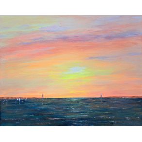 Den sk�nneste aften 40x50