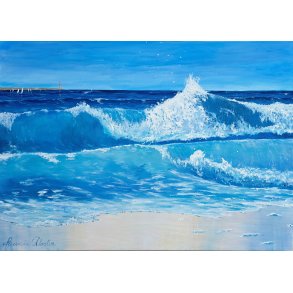 Dage ved havet 50x70
