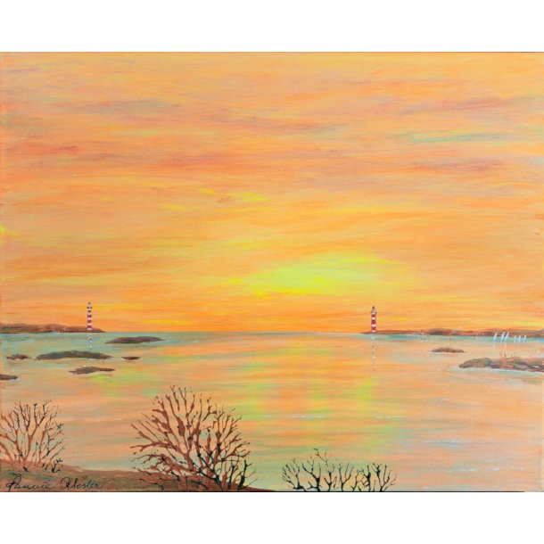 Et kik til horisonten 40x50