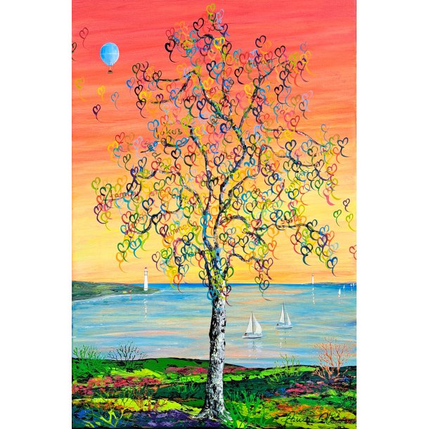 Timeless 60x40 - skjulte ord i tr�kronen