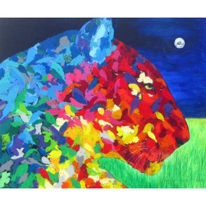 Dyrenes Konge 100x120 cm