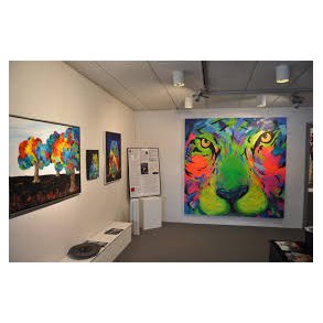 2x2 meter crazy tigermaleri 