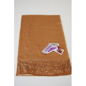 PANG Camel farvet Sjal trklde