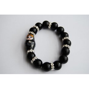 BABUSHKA MAXIM armbånd - onyx