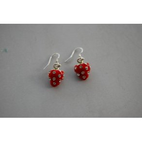 STRAWBERRY UNIKA - jordbær ørering