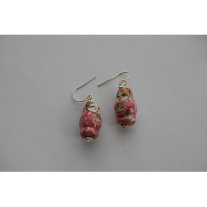 BABUSHKA øreringe rosa
