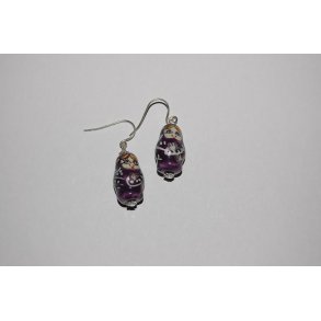 BABUSHKA øreringe lilla