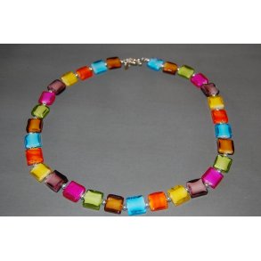 Brazil halssmykke, 50 cm.