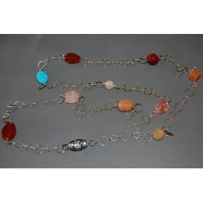 San Marino halskæde, 125 cm.