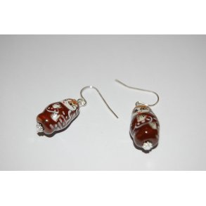 BABUSHKA ørering - brown