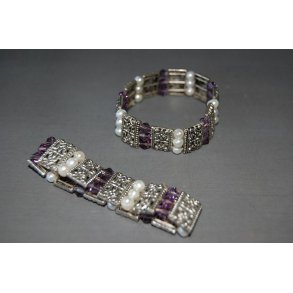 PURPLE SILVER COLOR UNIKA