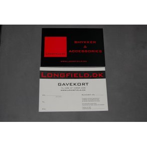 GAVEKORT VÆRDI kr. 300.-