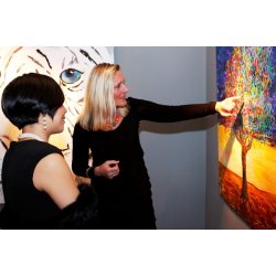 Md kunstneren, der lige nu er i Danmark